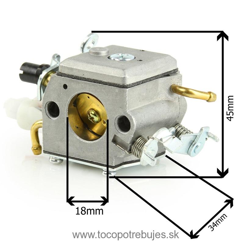 Karburátor pre motorové píly Husqvarna 34/35 - MAR-POL M83507