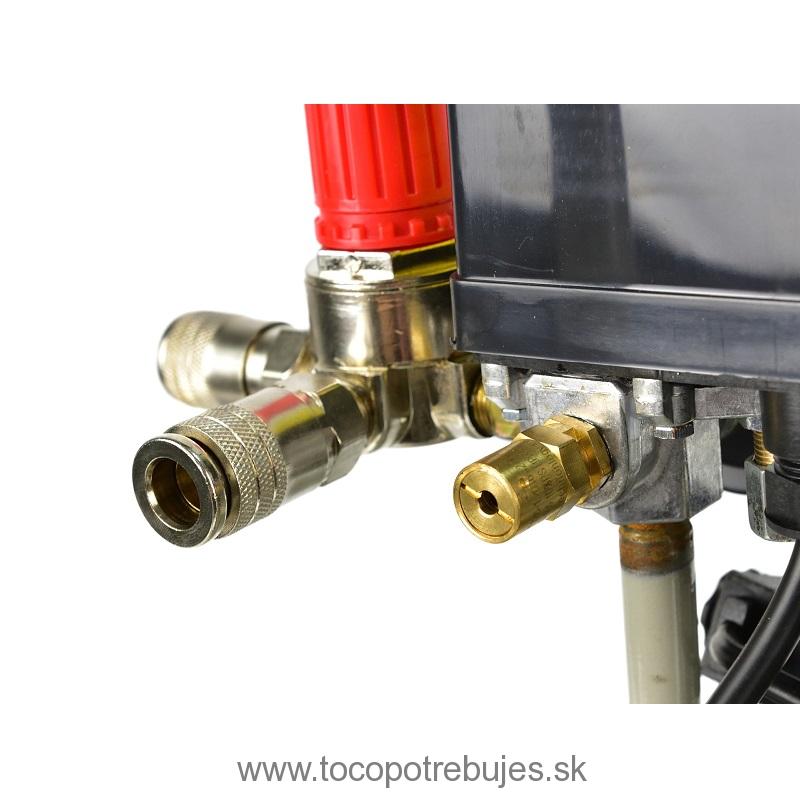 Bezolejový dvojpiestový kompresor 24L 980W - GEKO G80335