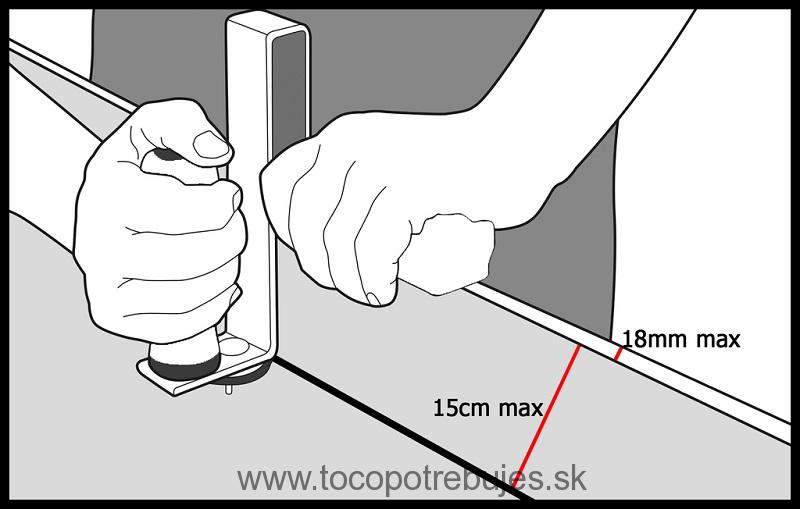 Ručná rezačka sadrokartónu - MAR-POL M51090