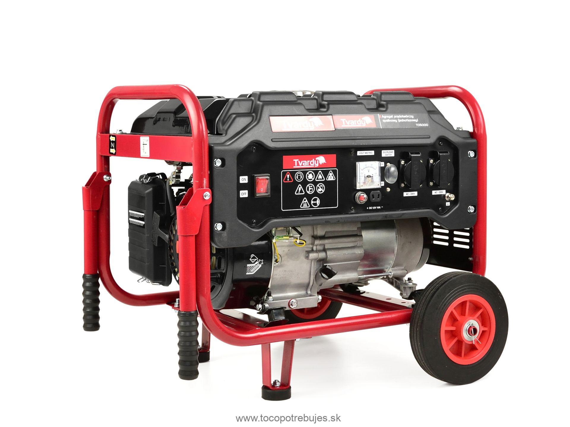 Elektrocentrála 5HP 2,2KW - Tvardy T05000