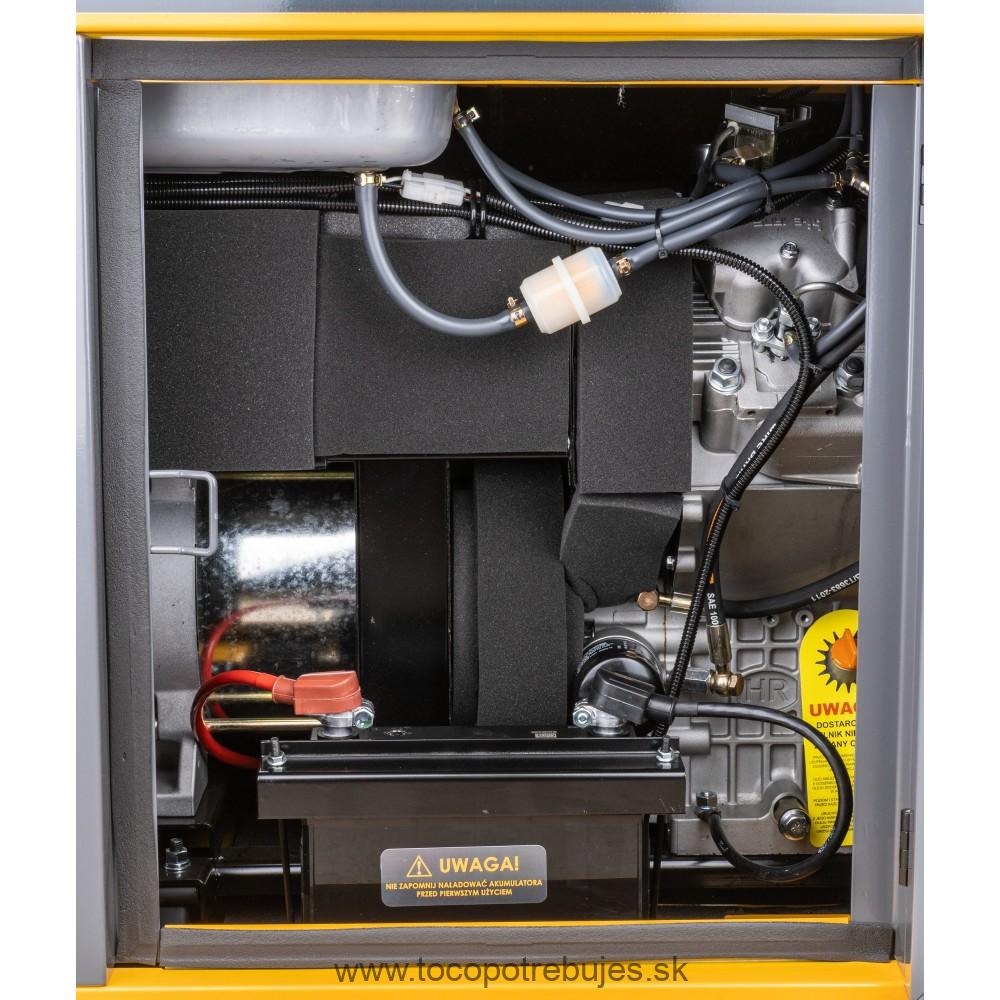 Dieselová elektrocentrála PM-AGR-18000MD s AVR - POWERMAT 