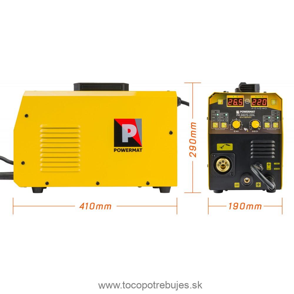 Invertorová zváračka PM-IMGTS-220L - POWERMAT