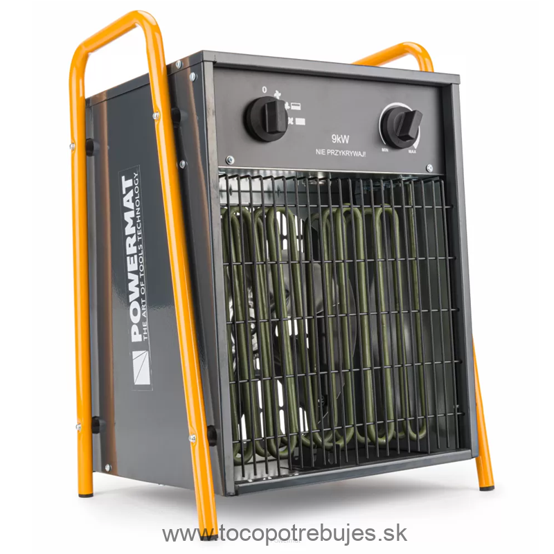 Elektrický ohrievač 9kW 400V PM-NAG-9EDN - POWERMAT