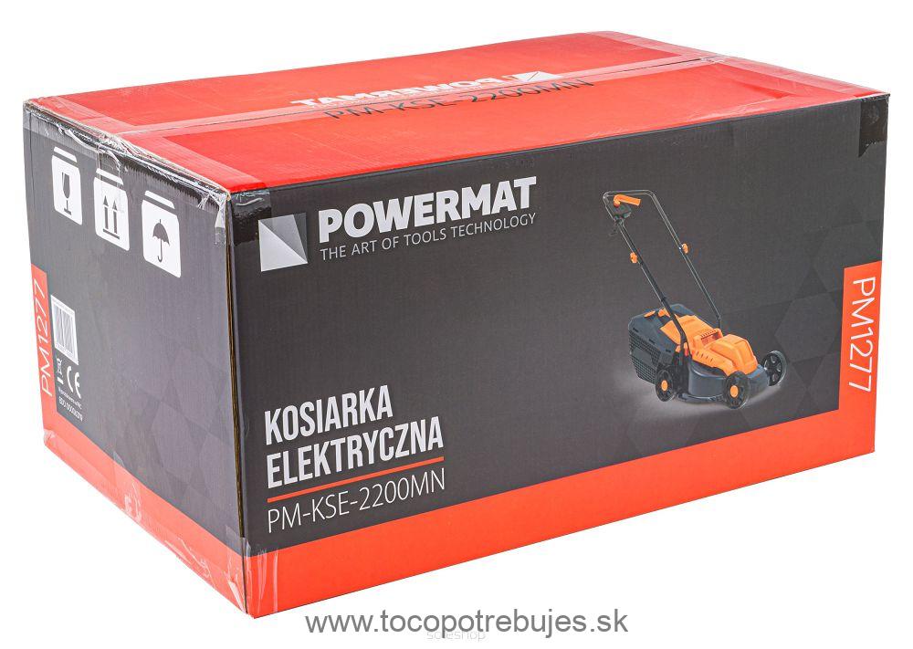 Elektrická kosačka 2200W PM-KSE-2200MN - POWERMAT