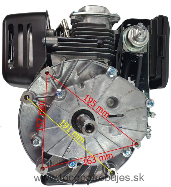 Spaľovací motor 4,4 HP 22,2mm - MAR-POL M79889