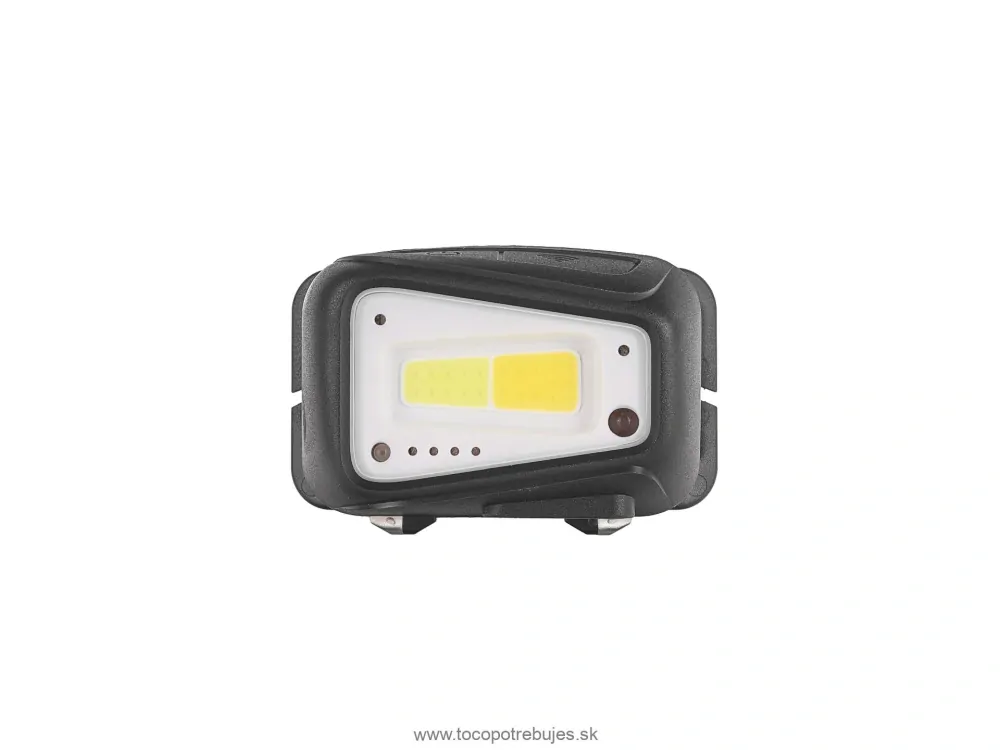 Čelovka s pohybovým senzorom, COB LED 5W+3W, 520lm, USB nabíjanie - Tvardy T00951