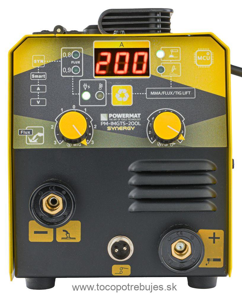 Zváračka migomat MIG MAG MMA TIG-Lift PM-IMGTS-200L - POWERMAT