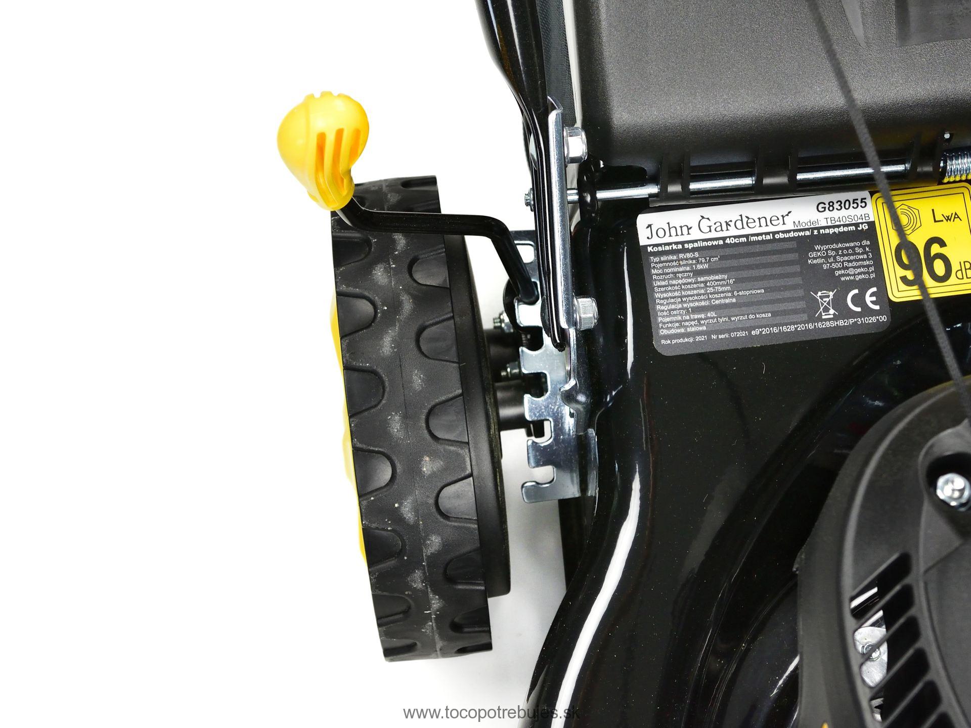 Sekačka na trávu G55 s pojezdem, benzínový motor - GEKO G83055