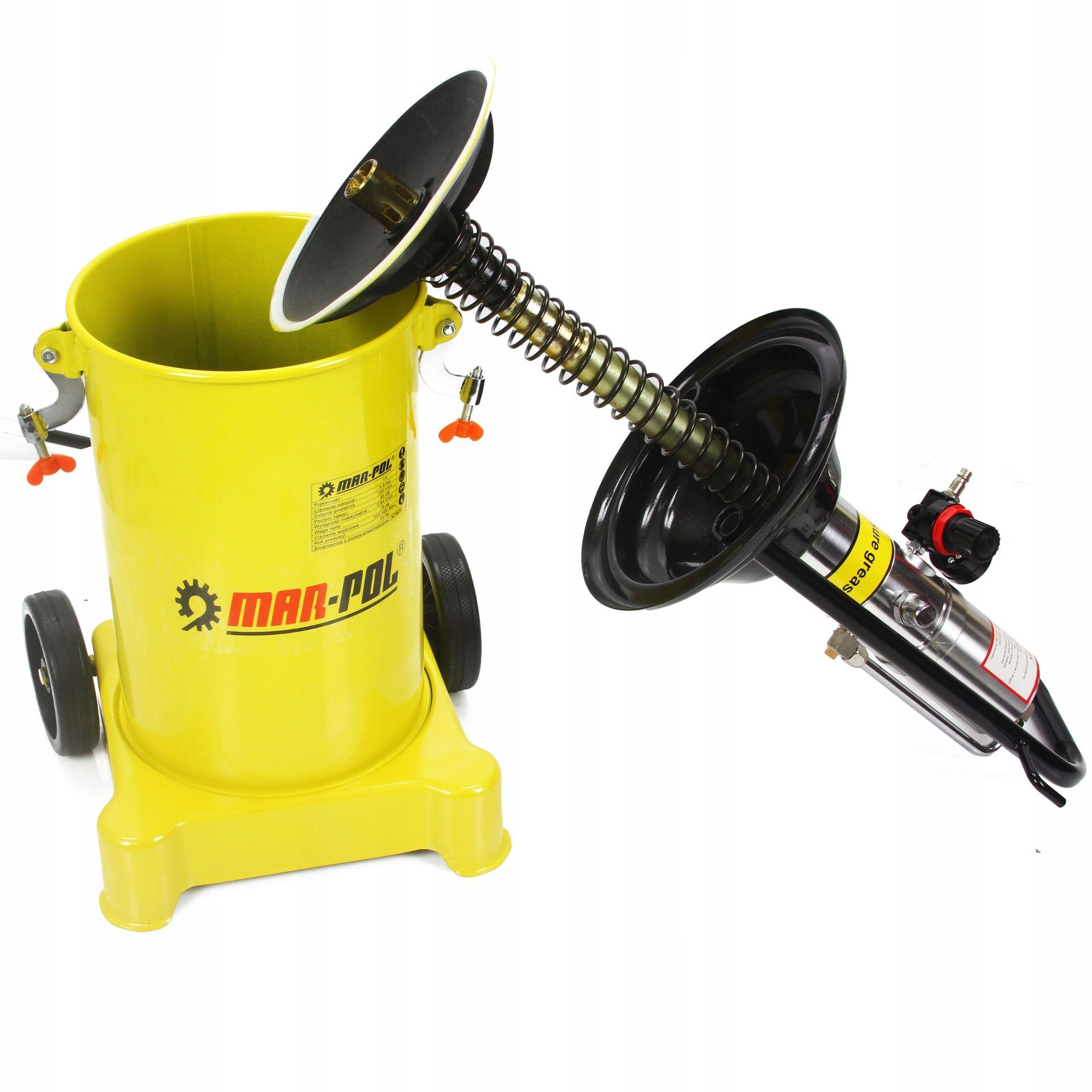 Pneumatický mazací lis 12L - MAR-POL M78059