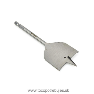 Plochý frézovací vrták do dreva 45x152mm HEX - GEKO G37328