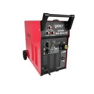Zváračka CO2 MIG,MAG 250 SUPER 230/400V - GEKO G80094 použitá, zlomená rukoväť