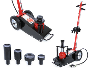 Pneumaticko-hydraulický pojazdný zdvihák 22T - MAR-POL M80392-2