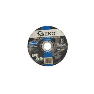 Rezné kotúče na ušľachtilé ocele 125x1.0 - GEKO PREMIUM G78250