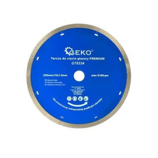 Diamantový kotúč na keramiku 250x10x1.6mm - GEKO G78334