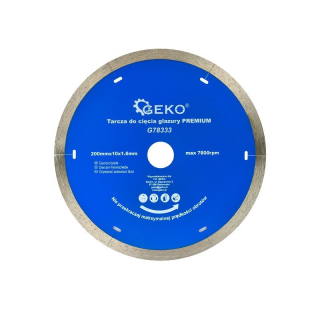 Diamantový kotúč na keramiku 200x10x1.6mm - GEKO G78333