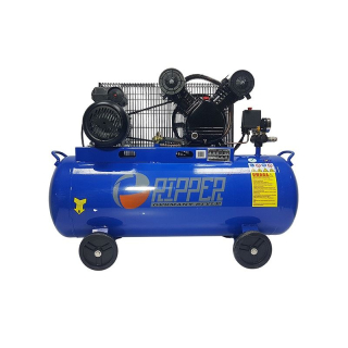 Olejový kompresor dvojvalcový 100L 3HP - RIPPER M80673A