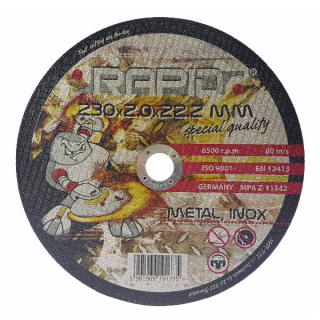 Rezný kotúč na železo 230x2.0x22.2mm - RAPID M08256
