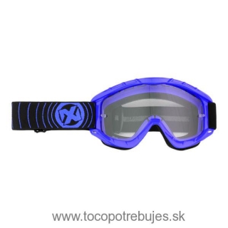 Motokrosové okuliare NOX N1 ADULT Modrá