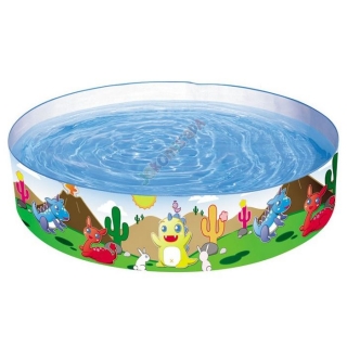 Bestway 55022 bazén s pevnou stenou DINO 183 x 38 cm