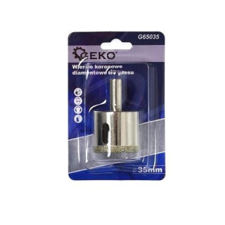 Diamantové korunkové vrtáky do dlažieb 35mm - GEKO G65035