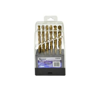 Sada vrtákov 19ks 1-10mm - GEKO G38244