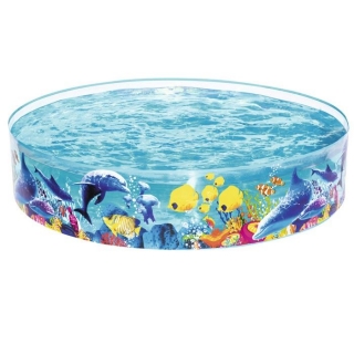 Bestway 55030 Samorozkladací detský bazén 183 x 38 cm