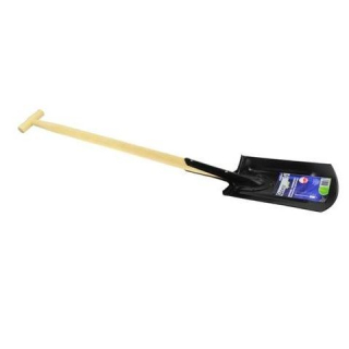 Rýľ plochý s drevným poriskom 120cm - GEKO G66504