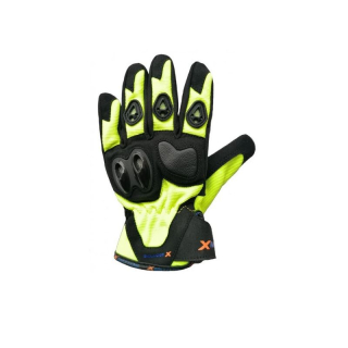 Dětské MotoCross rukavice XMOTOS čierno-zelené 