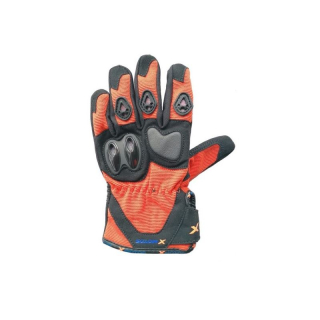 Dětské MotoCross rukavice XMOTOS čierno-oranžové