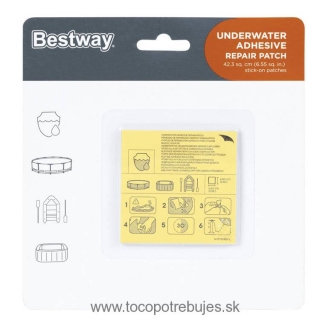 Bestway Sada na opravu bazéna 10ks 62091