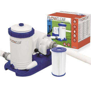 Bestway Flowclear Kartušová filtrácia 2500l / h 58391