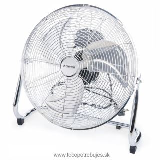 Podlahový ventilátor 45 cm 200W - POWERMAT PM-INOX-45