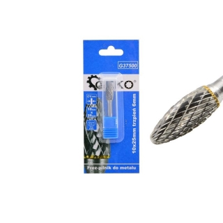 Fréza - pilník na kov 10x25mm - GEKO G37500
