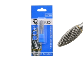 Fréza - pilník na kov 12x32mm - GEKO G37501