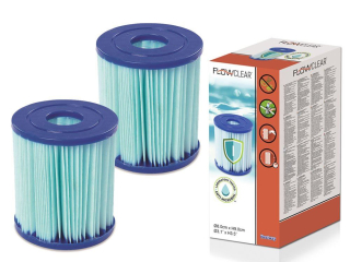 Bestway 58510 antibakteriálny filter typ I, 1+1 zdarma