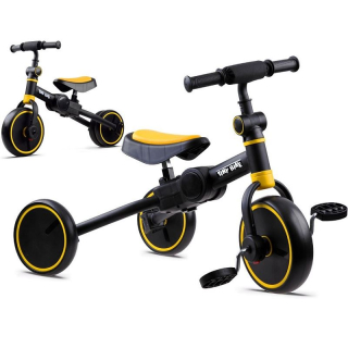 Detské odražadlo Tiny Bike 3v1, žltá