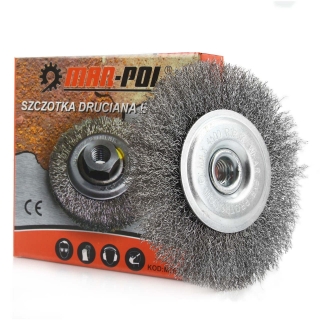 MAR-POL Drôtený kartáč bočný 125mm / M14 - M06961