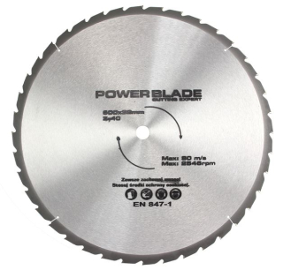 Pílový kotúč 600mm*40T*32 POWER BLADE - MAR-POL M09078