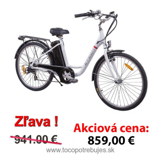 Elektrický bicykel, Z-TECH ZT-32 Li-on Barcelona, biely