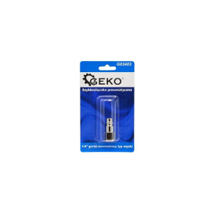 Rýchlospojka s vnútorným závitom - samec 1/4" - GEKO G03403
