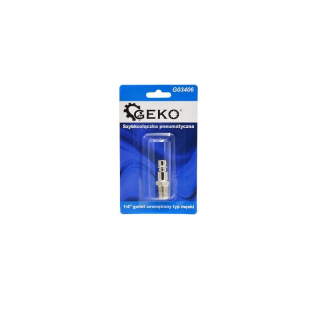 Rýchlospojka s vonkajším závitom - samec 1/4" - GEKO G03406
