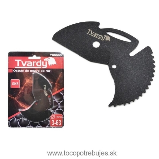Náhradný nôž pre nožnice na potrubie 0-63 mm SK5 - Tvardy T00060