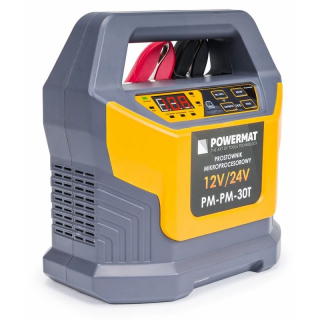 Mikroprocesorový usmerňovač batérie 12/24 V - POWERMAT PM-PM-30T