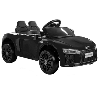 LeanToys Elektrické autíčko Audi R8, 2x45W motor, čierna