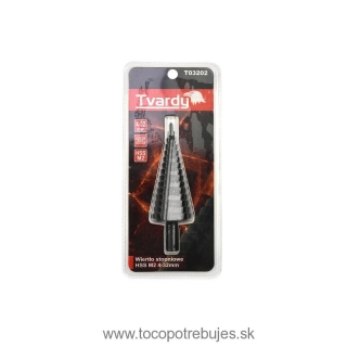 Viacstupňový vrták HSS M2 4-32mm - Tvardy T03202