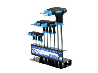 Sada torx skrutkovačov typ T T9-T50 10 ks. - GEKO G30591