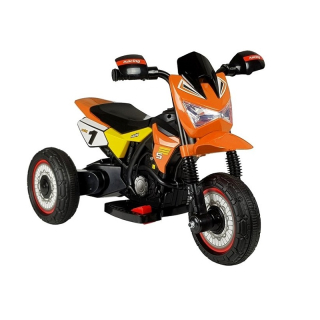 LeanToys  Elektrická trojkolesová motorka GTM2288-A, oranžová