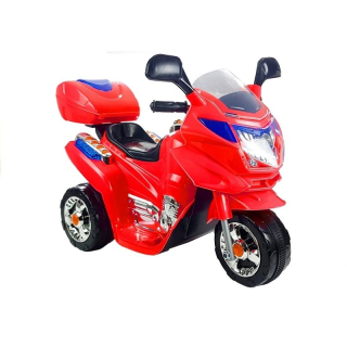 LeanToys Elektrická motorka HC8051, červená