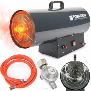 Plynový ohrievač 65kw + regulátor a hadica PM-NAG-65GN - POWERMAT