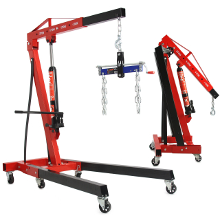 Hydraulický zdvihák motorov 2T + vyrovnávací záves - MAR-POL M80405-1